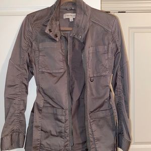 Calvin Klein Olive Green Belted Utility Jacket